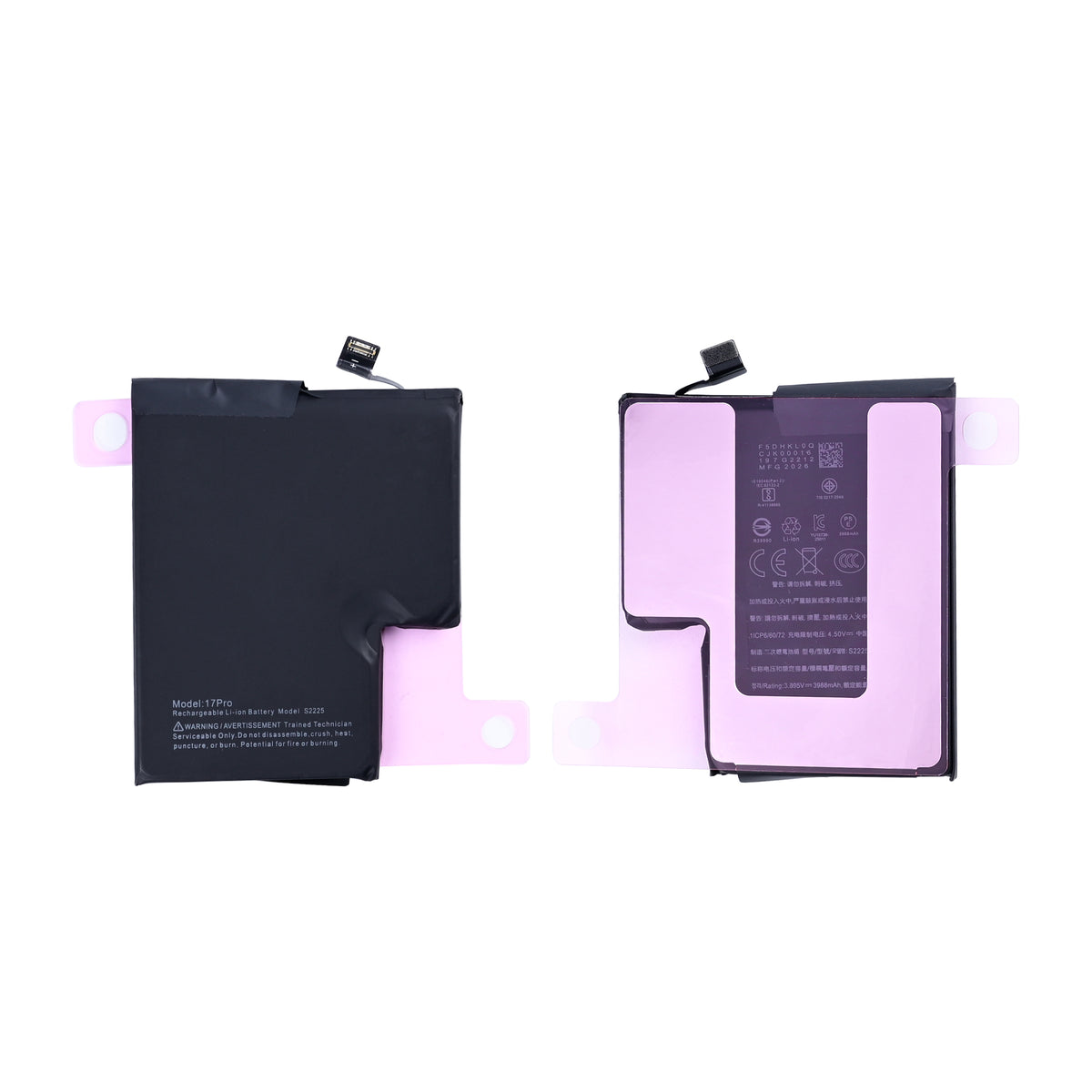For Apple iPhone 17 Pro pSIM Battery With TI-Chip OEM