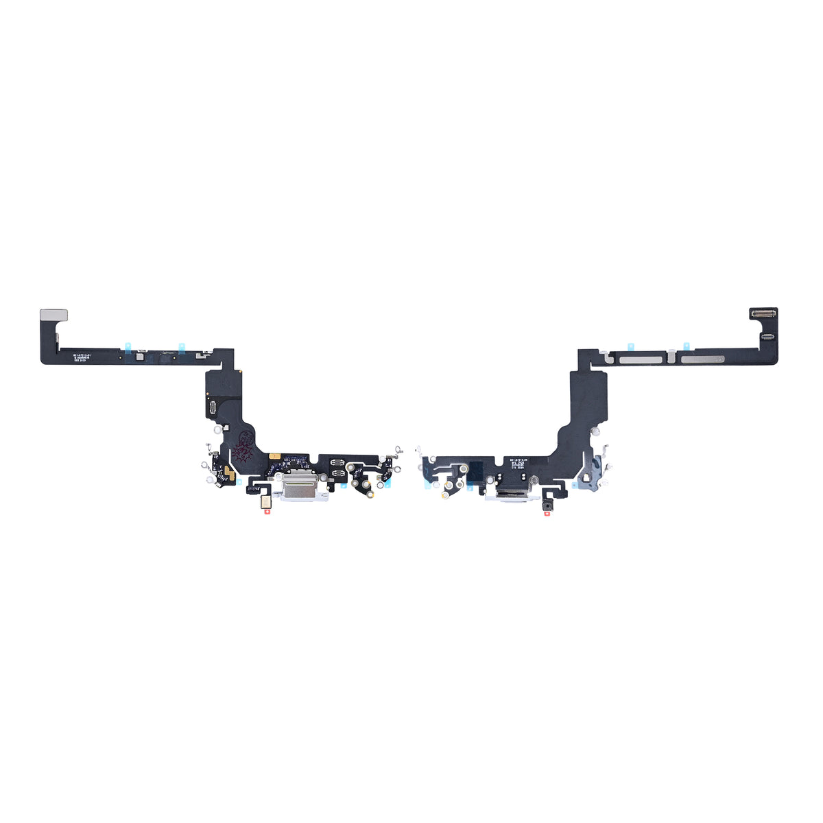 For Apple iPhone 18 Pro System Charging Flex Silver Pulled