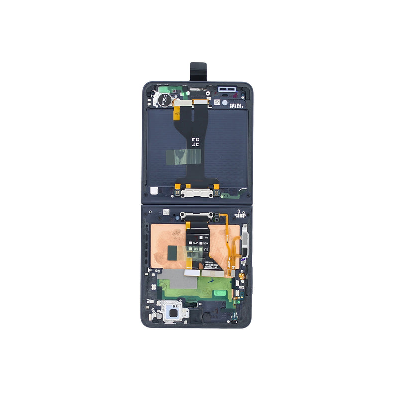 Samsung Galaxy Z Flip 7 F766 Display And Digitizer With Frame Black Service Pack