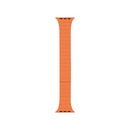 Magnetic Silicone Band For Apple Watch 42mm, 44mm, 45mm, 49mm Double Color Orange, Black Retail Box