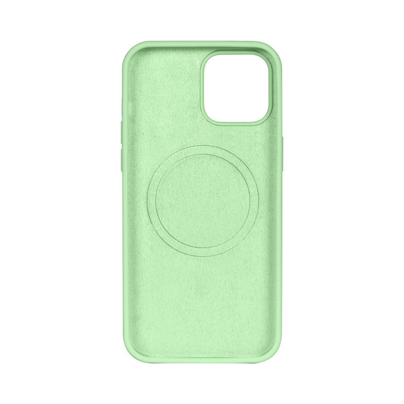 Rixus For iPhone 13 Soft TPU Phone Case With MagSafe Matcha