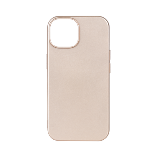 Rixus Soft TPU Phone Case With MagSafe Compatible For Apple iPhone 13 Mini Gold