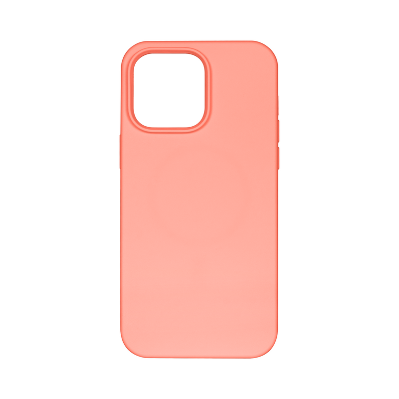 Rixus For iPhone 13 Mini Soft TPU Phone Case With MagSafe Pink