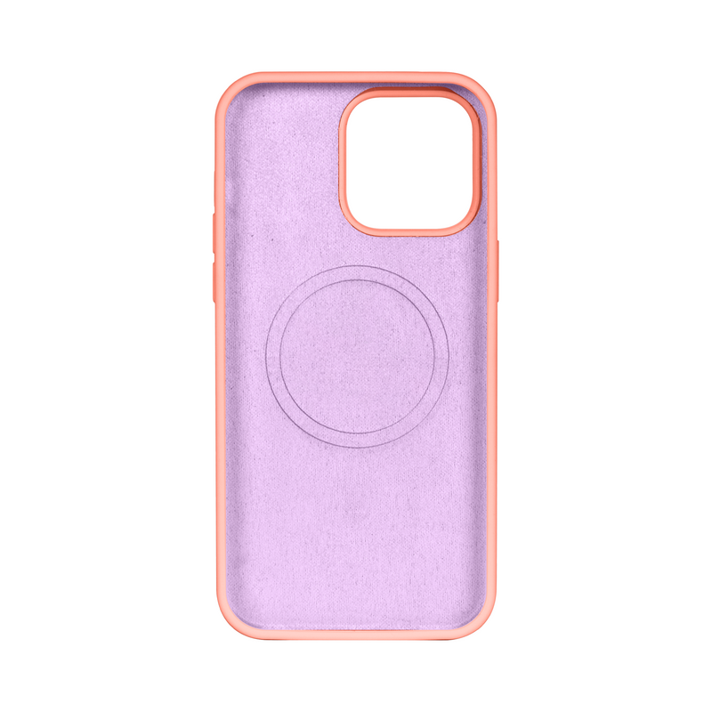 Rixus For iPhone 13 Mini Soft TPU Phone Case With MagSafe Pink