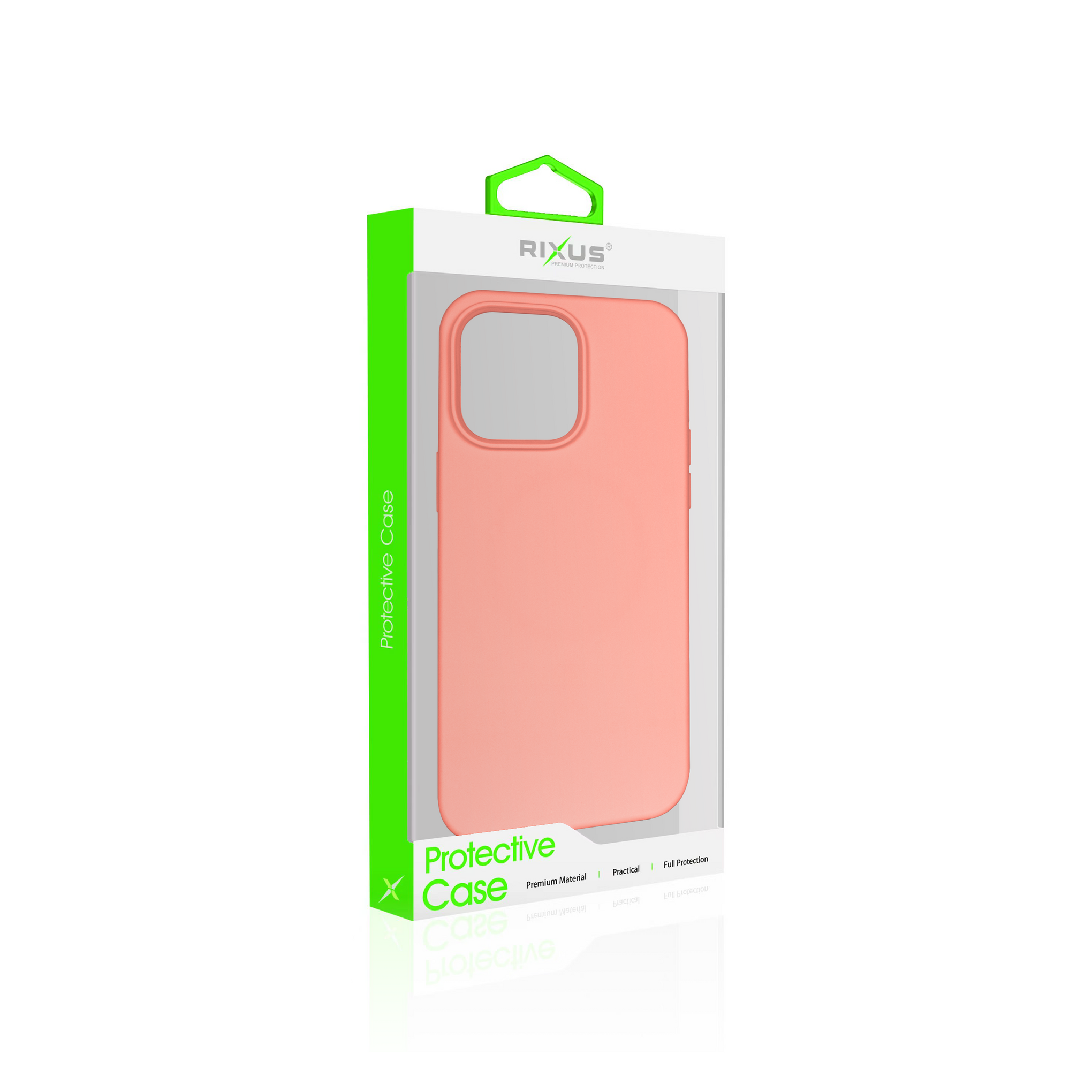 Rixus Soft TPU Phone Case With MagSafe Compatible For Apple iPhone 13 Mini Pink