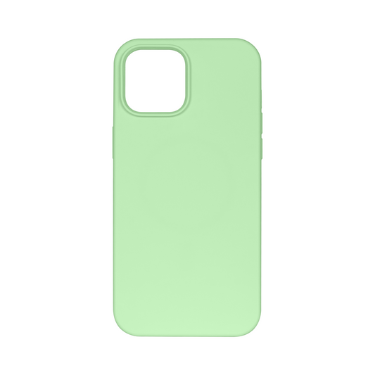 Rixus Soft TPU Phone Case With MagSafe Compatible For Apple iPhone 13 Mini Matcha