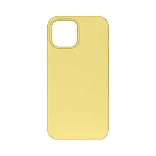 Rixus Soft TPU Phone Case With MagSafe Compatible For Apple iPhone 14 Gold