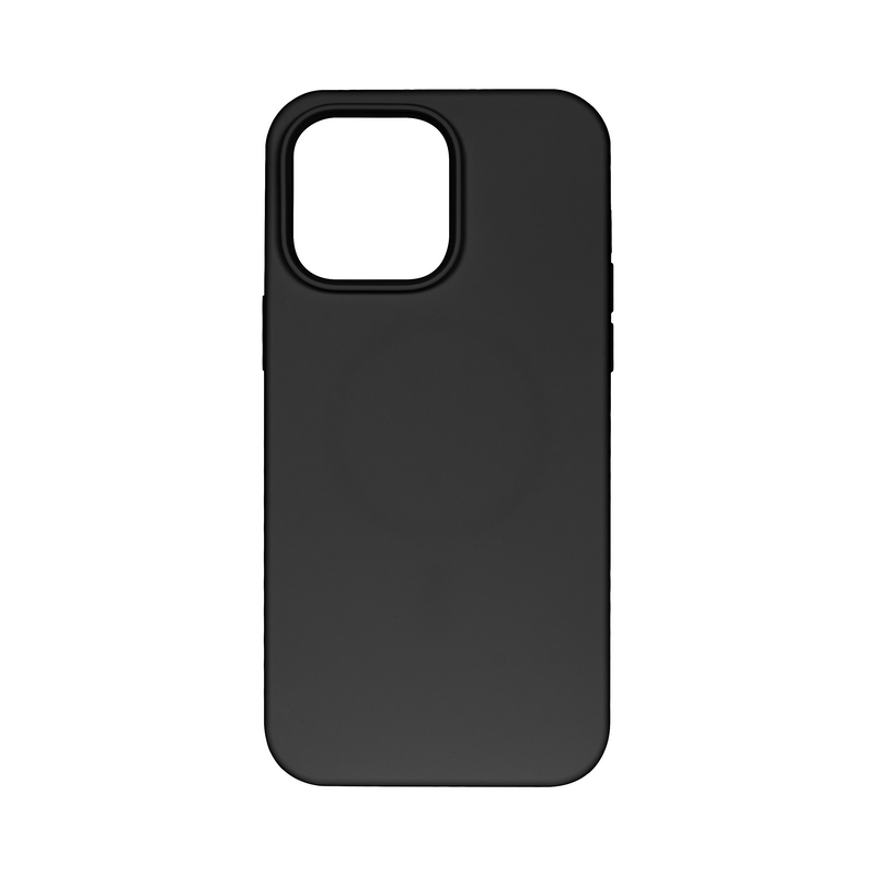 Rixus For iPhone 14 Plus Soft TPU Phone Case With MagSafe Black