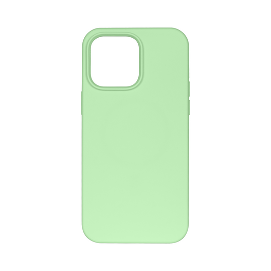 Rixus Soft TPU Phone Case With MagSafe Compatible For Apple iPhone 14 Pro Max Matcha