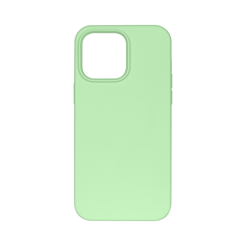 Rixus For iPhone 14 Pro Max Soft TPU Phone Case With MagSafe Matcha