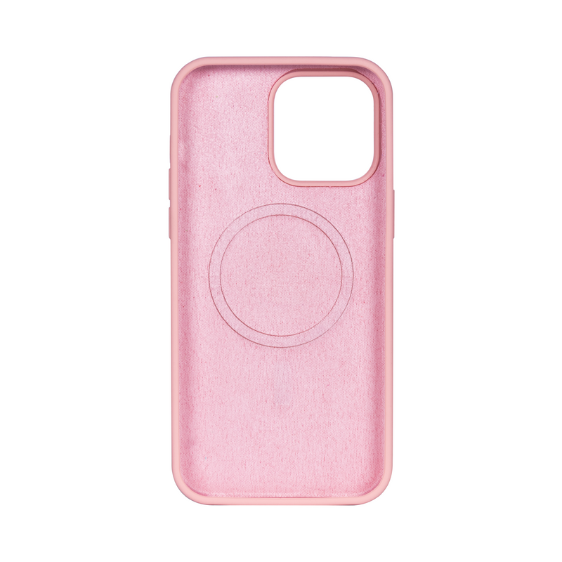 Rixus For iPhone 14 Pro Max Soft TPU Phone Case With MagSafe Pink