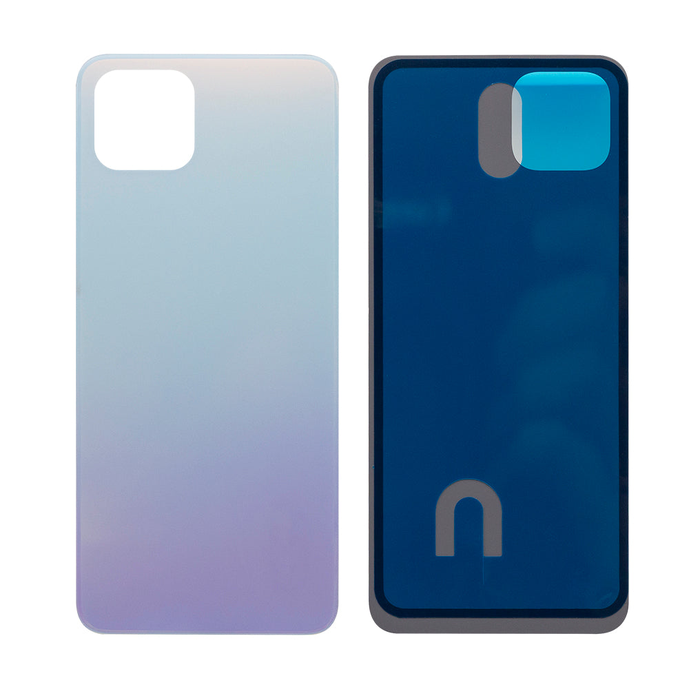 Oppo A92 Back Cover With Lens Stream White OEM