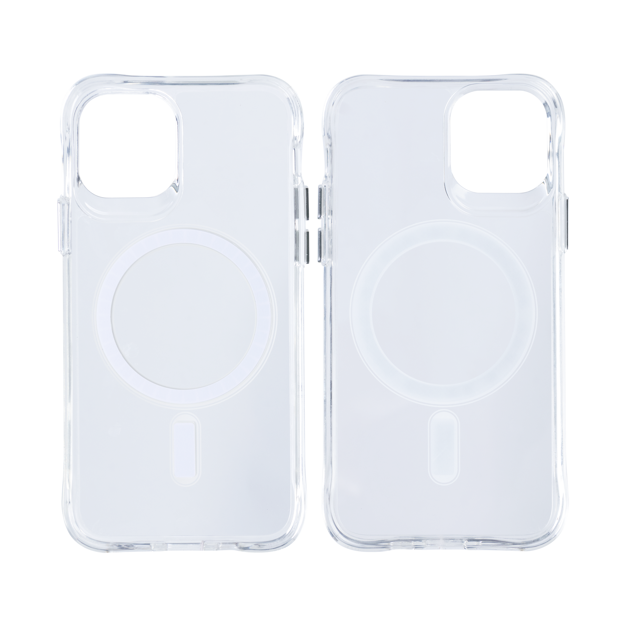 Rixus Anti Shock Case TPU With MagSafe Compatible For Apple iPhone 11 Pro Max Transparent