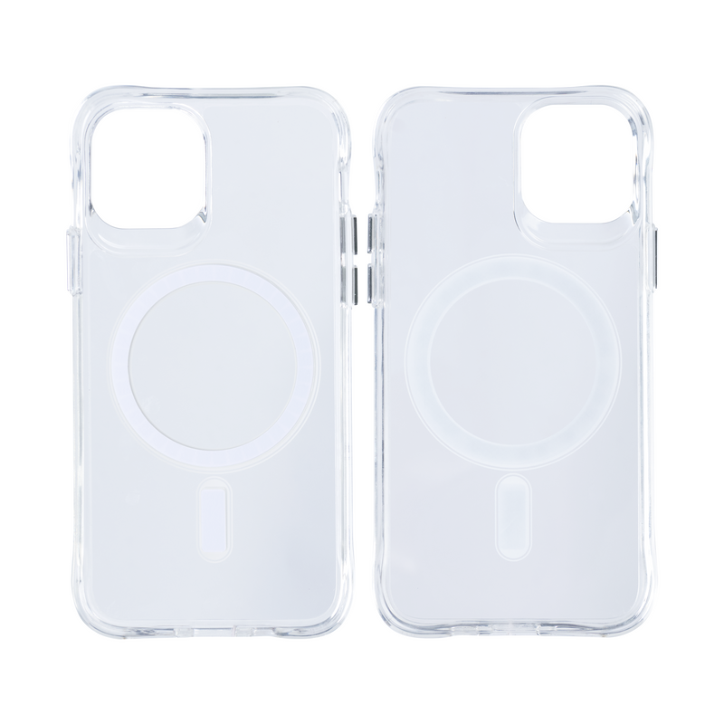 Rixus Anti Shock Case TPU With MagSafe For Apple iPhone 12 Mini Transparent