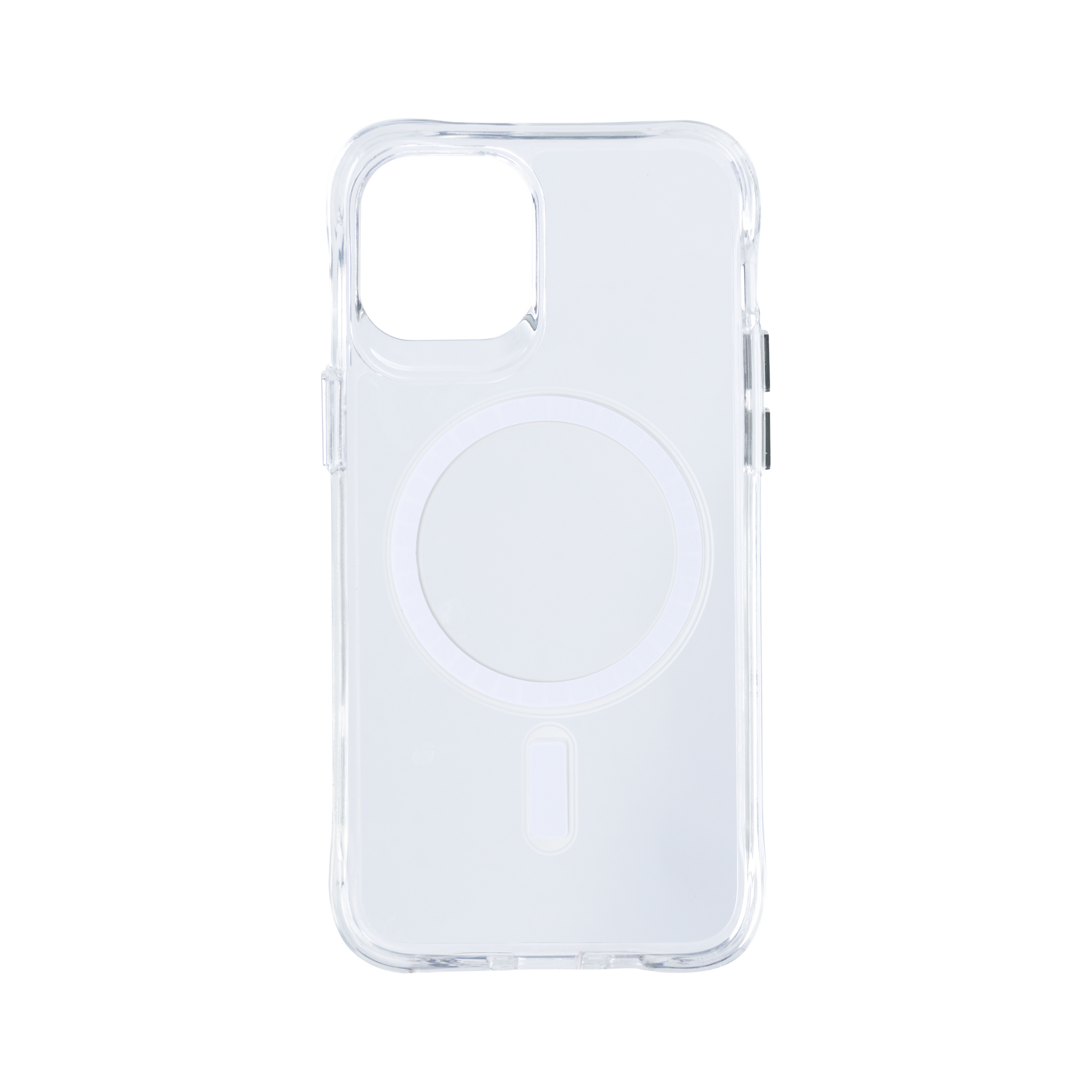 Rixus Anti Shock Case TPU With MagSafe Compatible For Apple iPhone 12 Pro Max Transparent