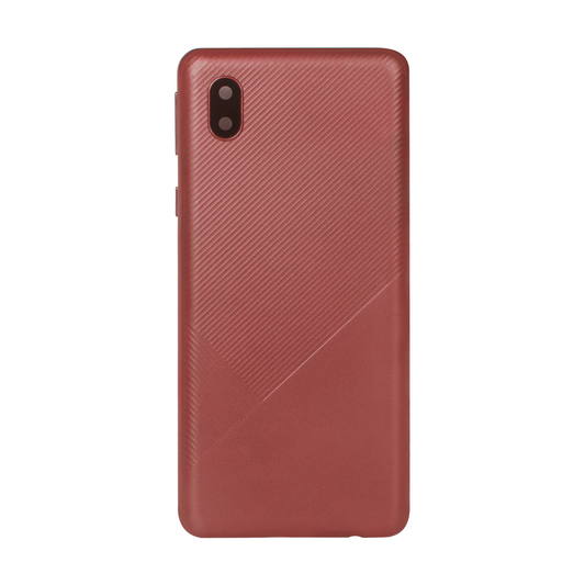 Samsung Galaxy A01 Core A013F Back Cover With Lens Red With Lens OEM