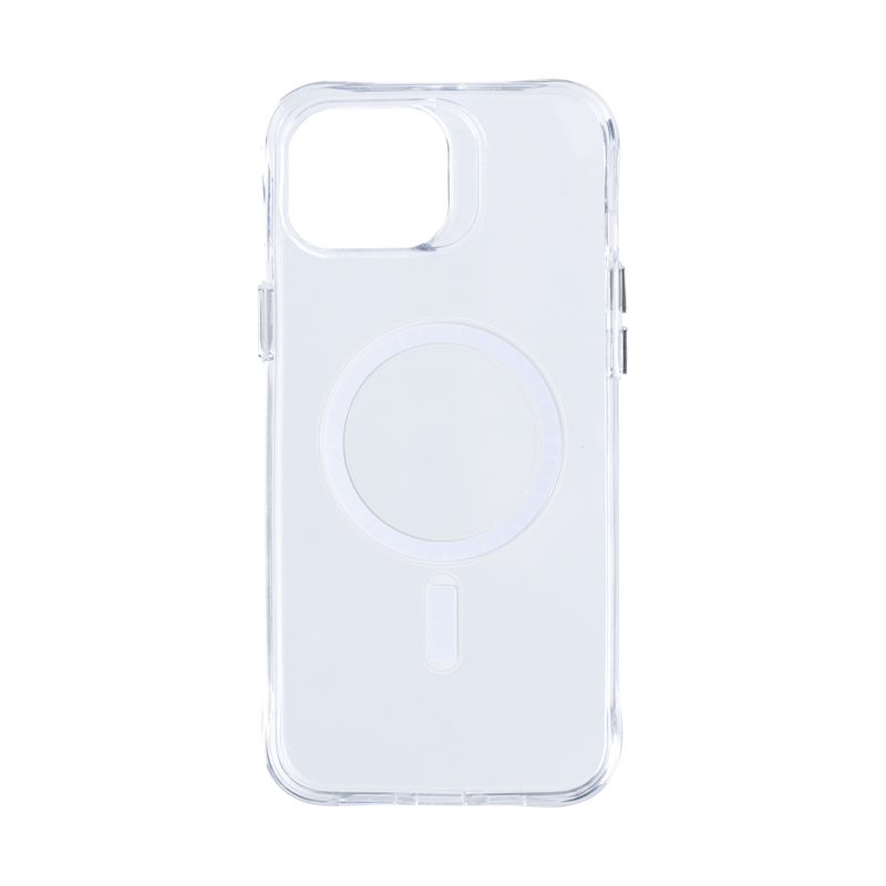 Rixus Anti Shock Case TPU With MagSafe For Apple iPhone 14 Transparent