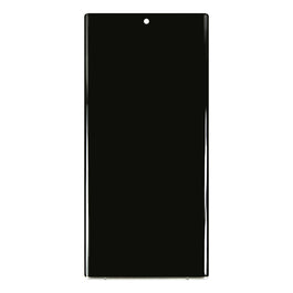 Samsung Galaxy Note 10 Plus N975F Display And Digitizer With Frame Aura White Service Pack