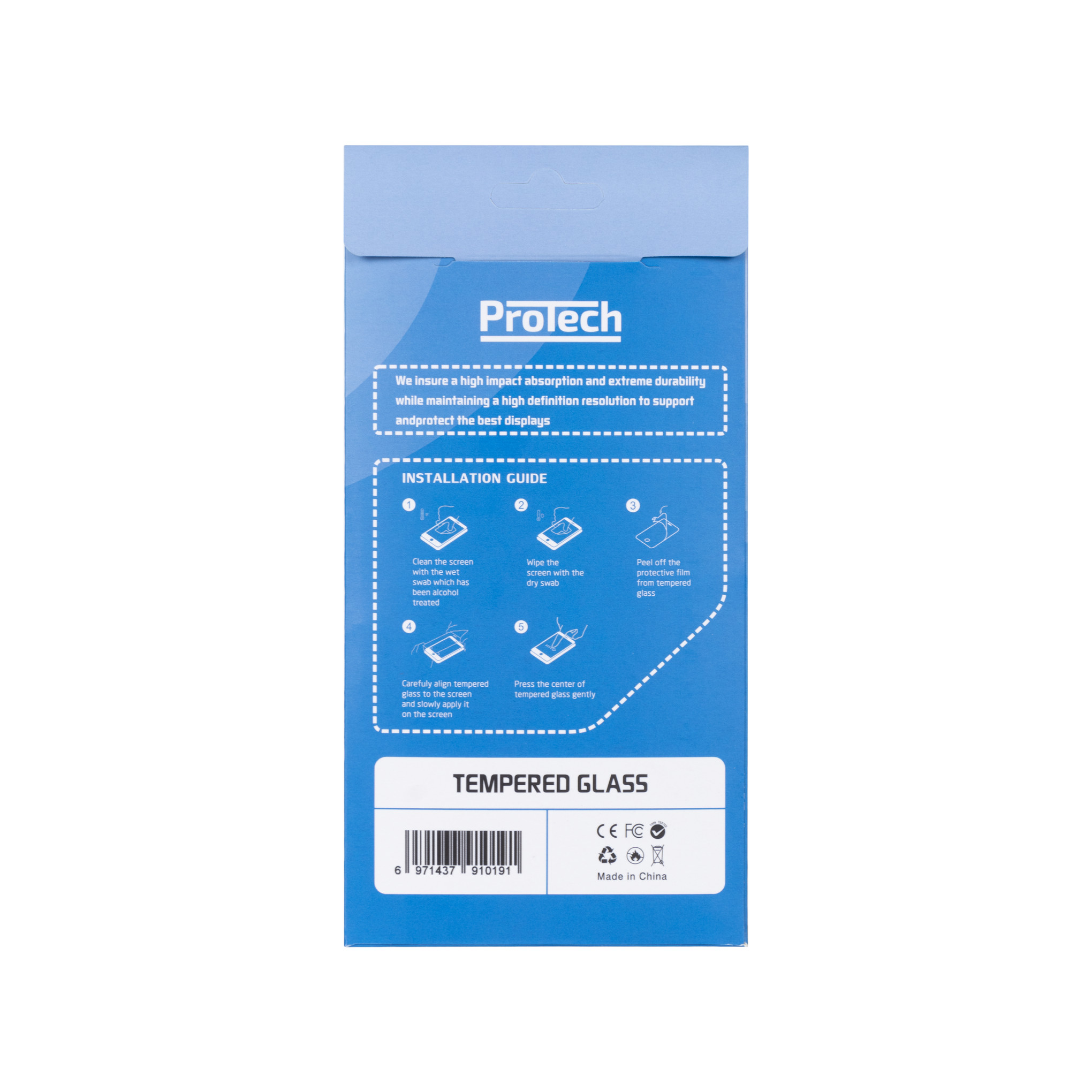 Tempered Glass 2.5D For Apple iPhone 15, 15 Pro