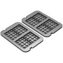 Aeno EG1/EG5 Waffle Plates Black (2pcs)