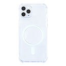 Rixus Anti-Burst Case With MagSafe Compatible For Apple iPhone 11 Pro Transparent