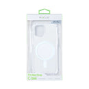 Rixus Anti-Burst Case With MagSafe Compatible For Apple iPhone 11 Pro Transparent