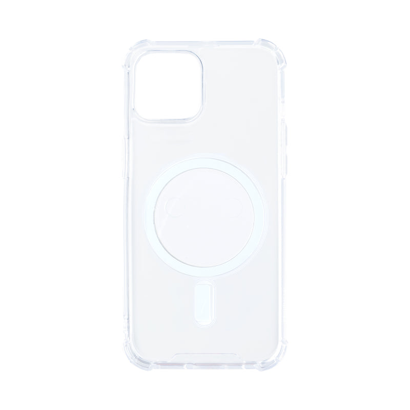 Rixus Anti-Burst Case With Magsafe For Apple iPhone 13 Transparent