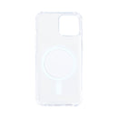 Rixus Anti-Burst Case With Magsafe For Apple iPhone 13 Transparent