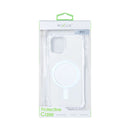 Rixus For iPhone 13 Anti-Burst Case With Magsafe Transparent