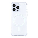 Rixus Anti-Burst Case With MagSafe Compatible For Apple iPhone 13 Pro Transparent