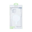 Rixus Anti-Burst Case With MagSafe Compatible For Apple iPhone 13 Pro Transparent