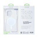 Rixus Anti-Burst Case With Magsafe For Apple iPhone 13 Pro Max Transparent