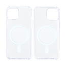 Rixus For iPhone 14 Pro Anti-Burst Case With Magsafe Transparent