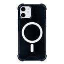 Rixus Anti-Burst Case With MagSafe Compatible For Apple iPhone 11 Black