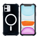 Rixus Anti-Burst Case With MagSafe Compatible For Apple iPhone 11 Black
