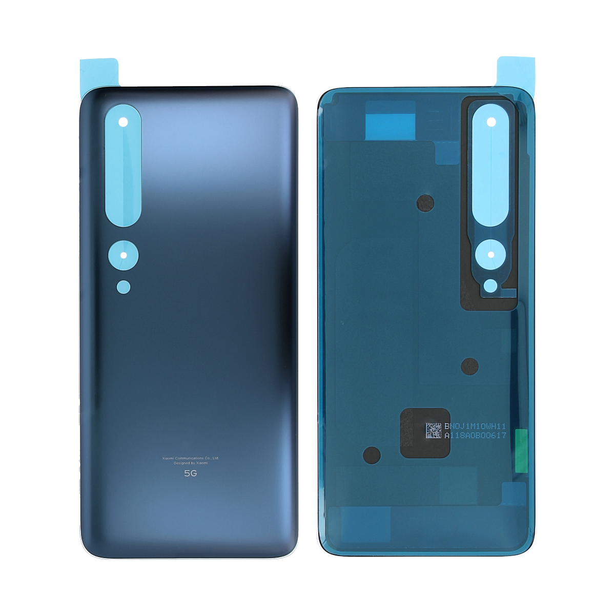 Xiaomi Mi 10 5G Back Cover Without Lens Twilight Grey OEM
