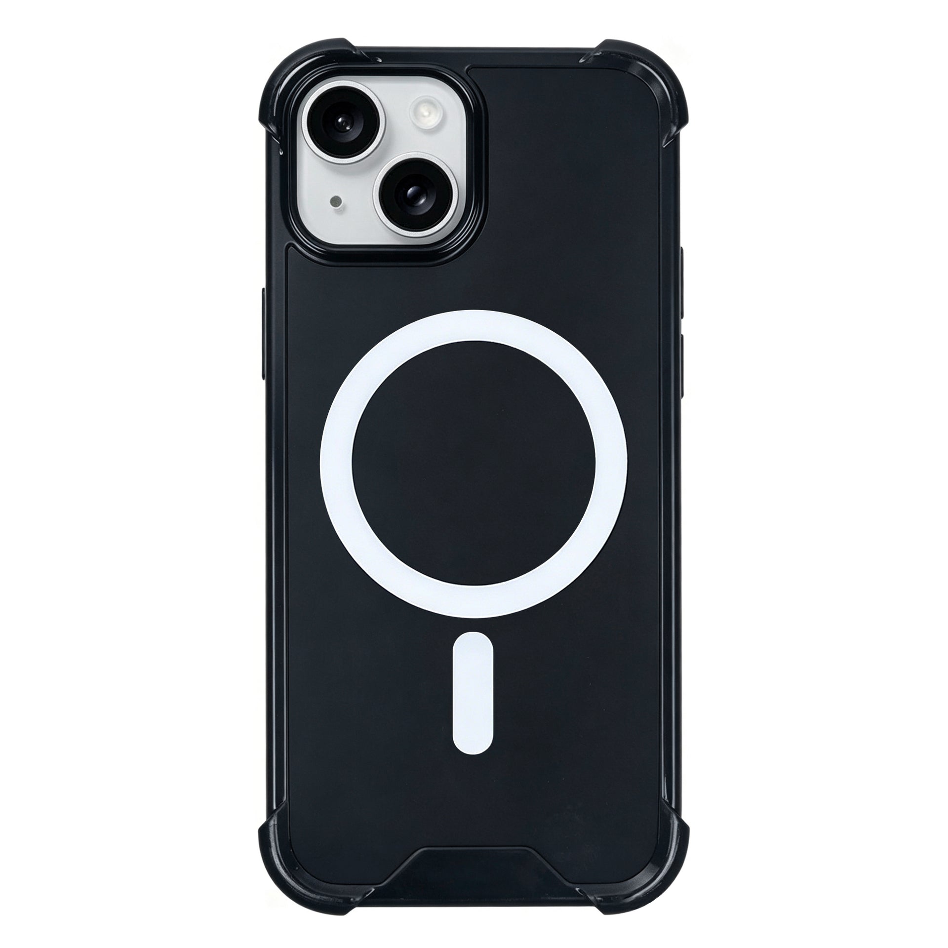 Rixus Anti-Burst Case With MagSafe Compatible For Apple iPhone 13 Mini Black