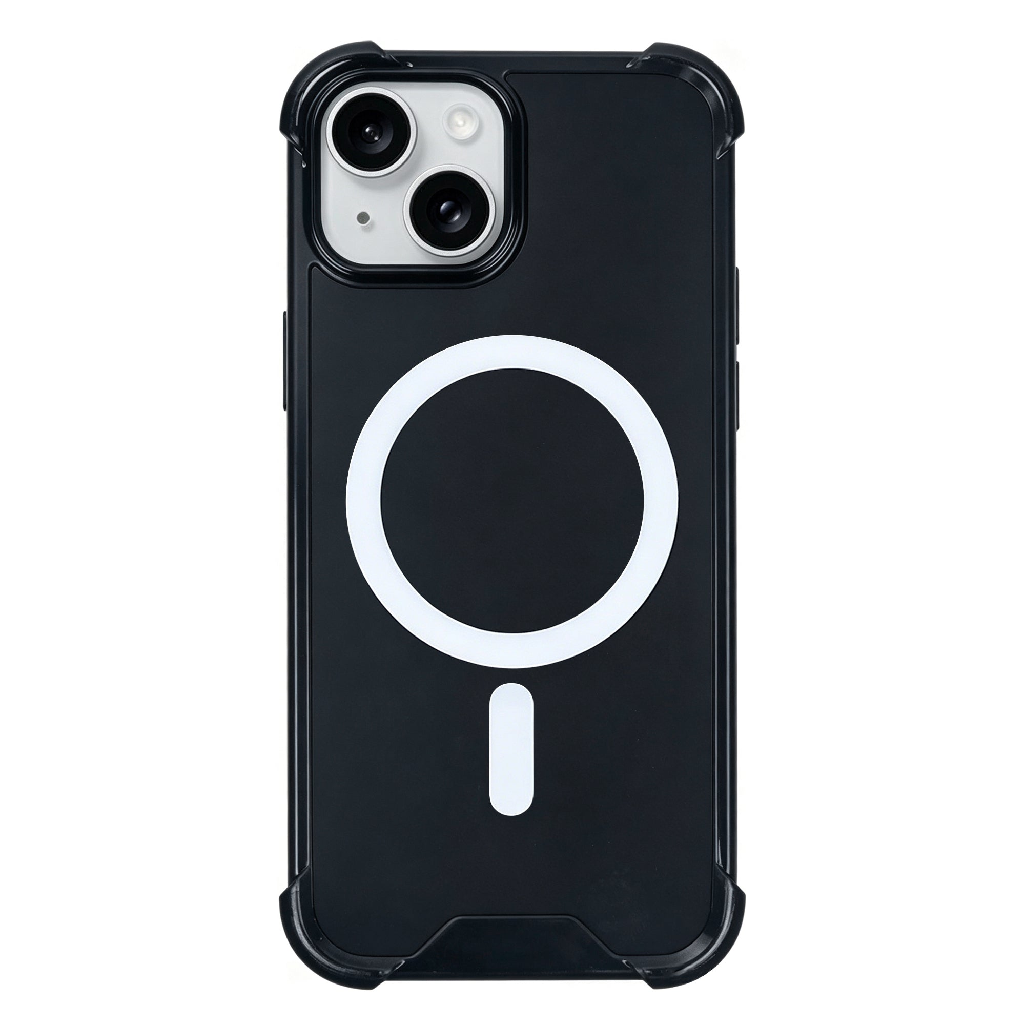 Rixus Anti-Burst Case With MagSafe Compatible For Apple iPhone 13 Mini Black