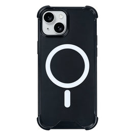 Rixus Anti-Burst Case With MagSafe Compatible For Apple iPhone 13 Mini Black