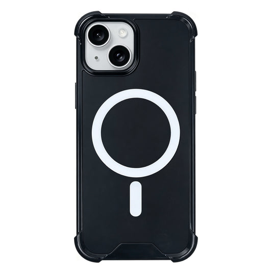 Rixus Anti-Burst Case With MagSafe Compatible For Apple iPhone 13 Mini Black