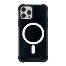 Rixus Anti-Burst Case With MagSafe Compatible For Apple iPhone 13 Pro Max Black