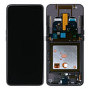 Samsung Galaxy A80 A805F Display And Digitizer With Frame Phantom Black Service Pack