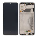 Samsung Galaxy A32 A325F Display And Digitizer With Frame Black Service Pack