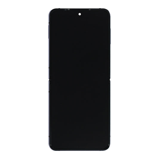 Samsung Galaxy Z Flip4 F721B Main Display And Digitizer With Frame Bora Purple Service Pack