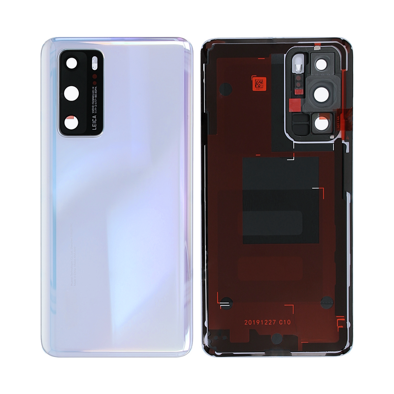 Huawei P40 ANA-NX9, ANA-LX4 Back Cover Ice White With Lens