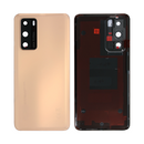 Huawei P40 Back Cover With Lens Blush Gold OEM