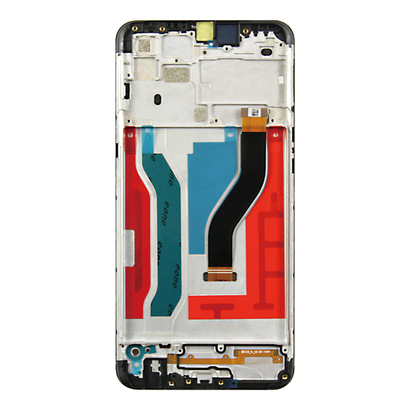 Samsung Galaxy A10s A107F Display And Digitizer With Frame Black Service Pack