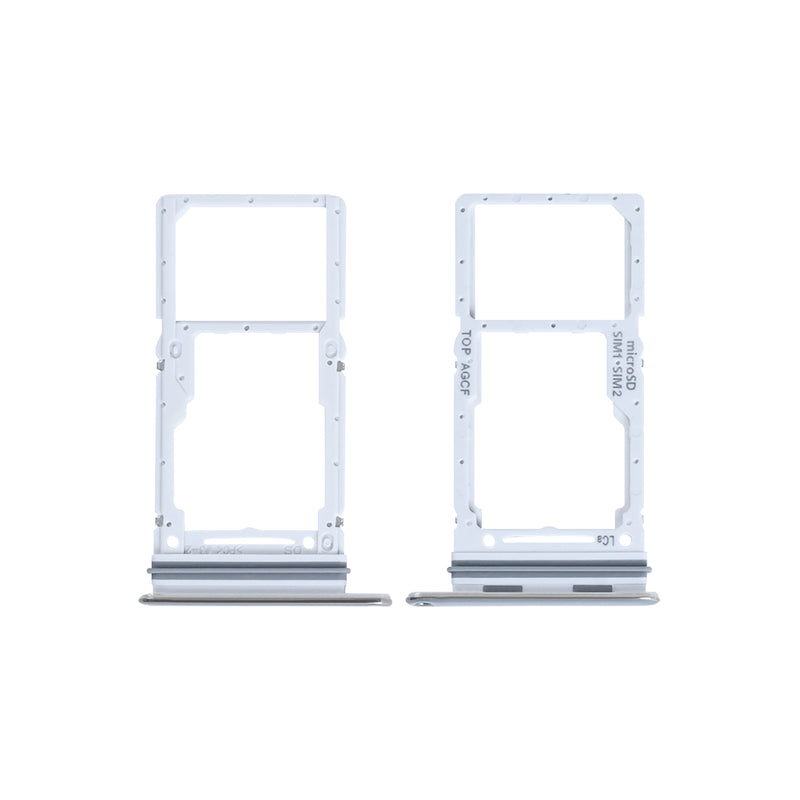 Samsung Galaxy A73 5G A736B Sim And MicroSDXC Card Holder Awesome White