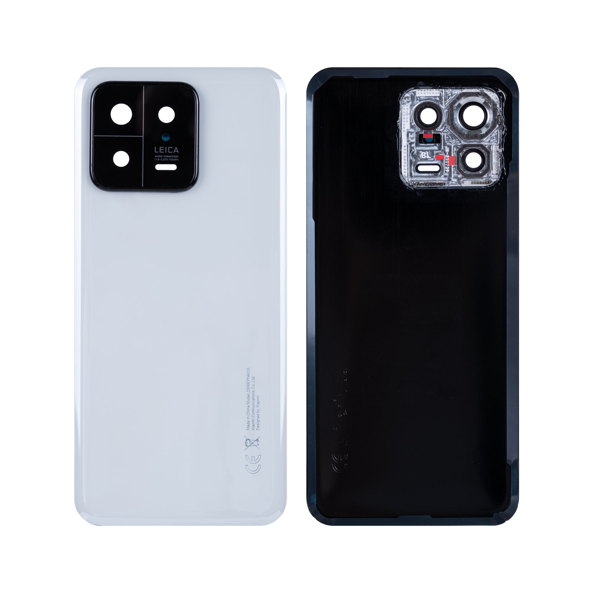 Xiaomi 13 Back Cover With Lens White OEM
