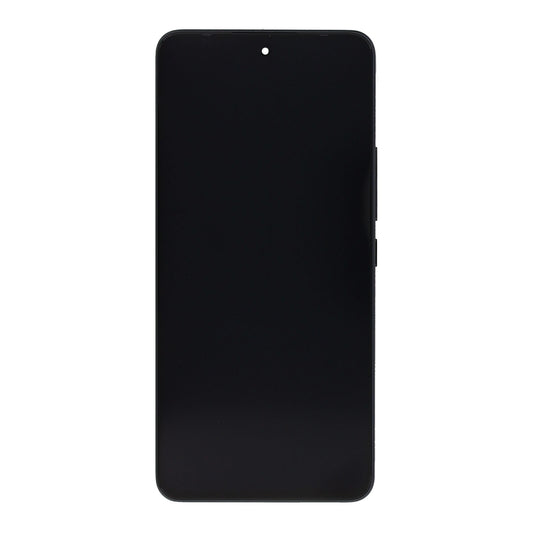 Xiaomi 12 Lite Display And Digitizer With Frame Black Service Pack